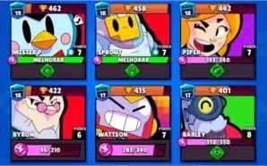 Conta Brawl Stars 19.000 troféus