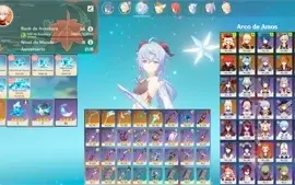 AR 56 Ganyu + Kazuha + Klee + Childe + Kokomi + Eula + 3 T5