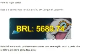 Conta de LOL e Valorant cheio de skins