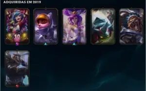 Conta de League of Legends Ouro 2 barata