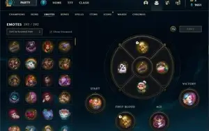 Conta Season 1 - Master há várias seasons com 804 Skins