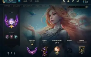 Conta Season 1 - Master há várias seasons com 804 Skins