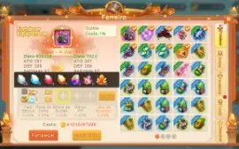 conta DDtank Origin 85k várias armas s8
