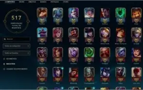Conta lol,platina3,92skins,todos os campeões