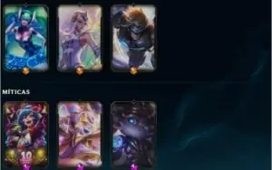 CONTA LOL COM 166 SKINS - LEVEL 325 - UNRANKED