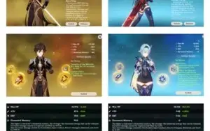 Genshin Impact NA AR56 Endgame 15+ 5* Pers. 15+ 5* Armas