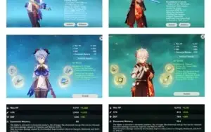 Genshin Impact NA AR56 Endgame 15+ 5* Pers. 15+ 5* Armas