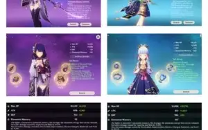 Genshin Impact NA AR56 Endgame 15+ 5* Pers. 15+ 5* Armas
