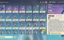 Conta Genshin com Eula AR15