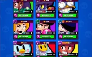 Conta de Brawl stars top! Todos os passes,muitas skins