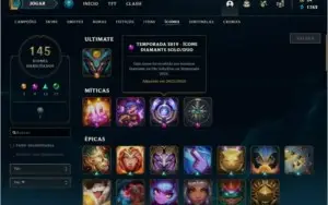 Conta ex mestre,  caiu por inatividade mmr alto