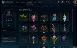Conta LOL 400 skins ultra raras