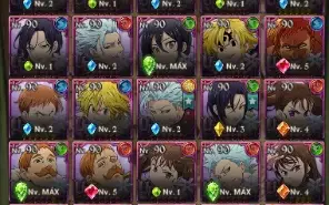seven deadly sins account 5kk c.c
