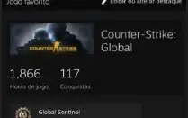 Conta CSGO com 5 Medalhas (GTA V, FIFA 23)