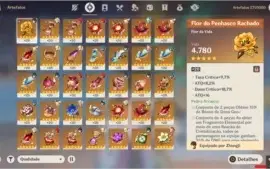 Conta AR55 / 8 Personagens 5*