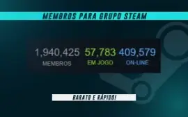 Membros Grupo Steam