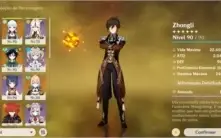Genshin Impact Zhongli c4 e mais