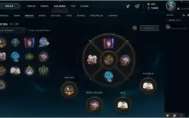 Conta LoL Ouro 5
