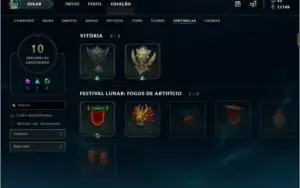 Conta League Of Legends Gold V / 50 Skins / Todos Campeões