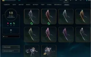 CONTA 111 GOLD 2, 82 CAMPEÕES, 75 SKINS 1 PRESTÍGIO