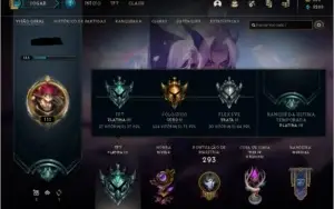 CONTA 111 GOLD 2, 82 CAMPEÕES, 75 SKINS 1 PRESTÍGIO