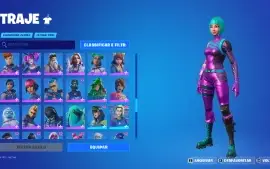 Conta fortnite com muitas skin , wonder, minty, ikonik