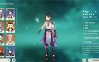 XIAO+SHOGUN RAIDEN+YAE MIKO+LANÇA PRIMITIVA DE JADE E MAIS