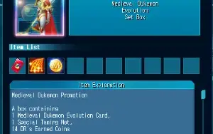 Pacote Medieval Dukemon no DRO (Digimon RPG Online)