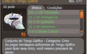 Conjuto Tengu Galifox
