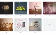 Pack Canva Gospel Jesus Vol 3 - 40 Artes Editáveis