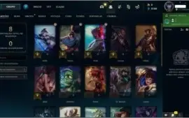 Conta prata II, 23 herois, mid-top laner.