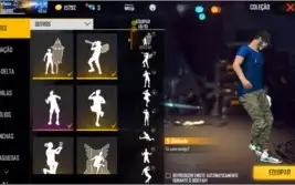 Conta Lv60 Free Fire bem gemada