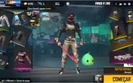 Conta Lv60 Free Fire bem gemada