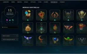Conta League of Legends 156 Skins