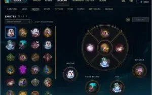 Conta League of Legends 156 Skins