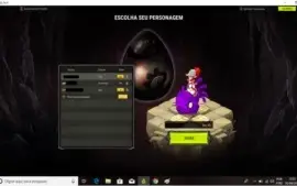 Personagens no servidor Ilyzaelle e Crocabulia