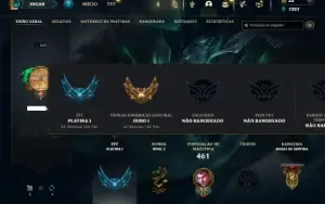 Unranked com 125 Champs e 190 Skins ( ADC / JG )