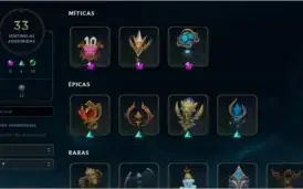 Conta / League of Legends / 224 Skins / Level 225+