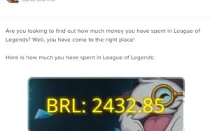 Conta / League of Legends / 224 Skins / Level 225+