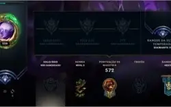 Conta / League of Legends / 224 Skins / Level 225+