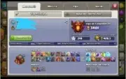 clash of clans cv10 quase tudo full barato