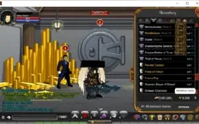Vendo  level 100 com AQW 9 anos + 8k ac's e 1 ano de member