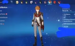 Vendo conta de Genshin Impact Ar56
