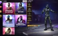 Conta De Free Fire Nível 59, Gemada E Barata!!