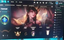 conta gold 4 com 136 SKINS