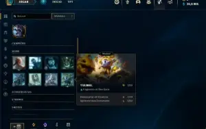 Conta Mestre com 22 Champs e 1 Skin (68% de win rate)