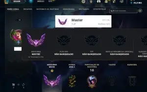 Conta Mestre com 22 Champs e 1 Skin (68% de win rate)