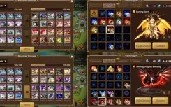 Summoners War Global C1/C2 Lydia Seara Bastet Gany Hathor