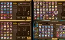 Summoners War Global C1/C2 Lydia Seara Bastet Gany Hathor