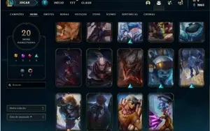Conta de lol smurf Diamante 3